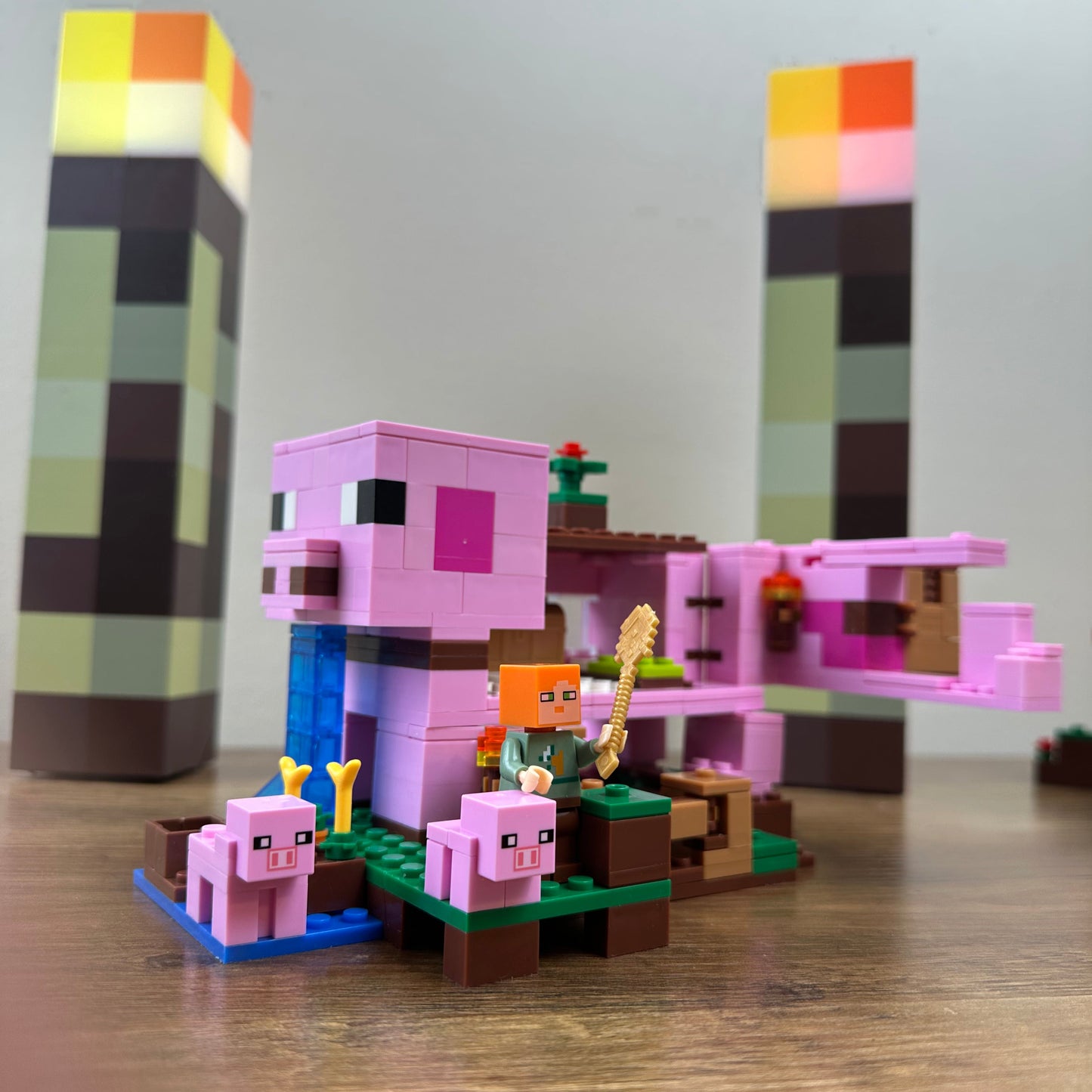 Zestaw Klocków "Świńska Farma"