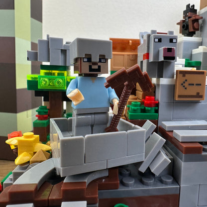 Zestaw Klocków „Pixelowa Góra Skarbów™”